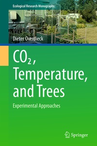 Enlarge image Cover: CO2, Temperature, and Trees - Springer