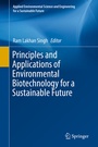 Cover: Principles and Applications of Environmental Biotechnology for a Sustainable Future - Springer