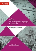 Cover: AQA GCSE English Language for post-16 - Collins