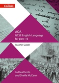 Cover: AQA GCSE English Language for post-16 - Collins