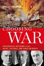 Cover: Choosing War - OUP eBook