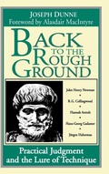 Cover: Back to the Rough Ground - University of Notre Dame Press