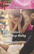 Cover: Her Festive Doorstep Baby - Harlequin Romance Larger Print