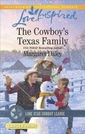 Cover: The Cowboy's Texas Family - Love Inspired Larger Print