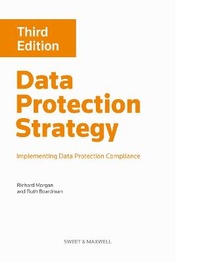 Abbildung von: Data Protection Strategy: Implementing Data Protection Compliance - Sweet & Maxwell