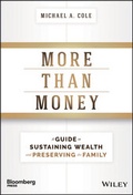 Cover: More Than Money - Bloomberg Press