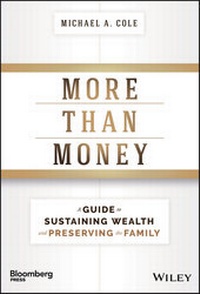 Bild vergrößern Bild: More Than Money - Bloomberg Press