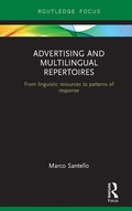 Cover: Advertising and Multilingual Repertoires - Routledge