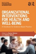 Cover: Organizational Interventions for Health and Well-being - Routledge