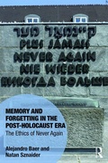 Cover: Memory and Forgetting in the Post-Holocaust Era - Routledge