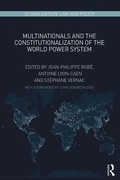 Cover: Multinationals and the Constitutionalization of the World Power System - Routledge