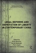 Cover: Legal Reforms and Deprivation of Liberty in Contemporary China - Routledge