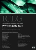 Cover: The International Comparative Legal Guide to: Private Equity 2016 - Global Legal Group Ltd