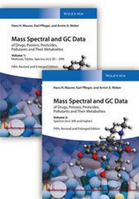 Abbildung von: Mass Spectral Library of Drugs, Poisons, Pesticides, Pollutants,... / Mass Spectral and GC Data of Drugs, Poisons, Pesticides, Pollutants, and Their Metabolites - Wiley-VCH