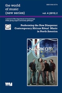 Abbildung von: Performing the New Diasporas: Contemporary African Ritual Music in North America - VWB-Verlag