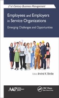 Cover: Employees and Employers in Service Organizations - Apple Academic Press Inc.