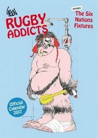 Abbildung von: Rugby Addicts Gren's Official 2017 A3 Calendar - Danilo Promotions Limited