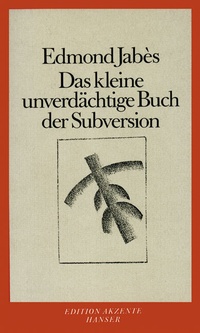 Abbildung von: Das kleine unverdächtige Buch der Subversion - Hanser