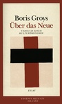 Cover: Über das Neue - Hanser
