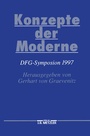 Cover: Konzepte der Moderne - J.B. Metzler