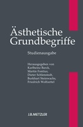 Cover: &Auml;sthetische Grundbegriffe - J.B. Metzler