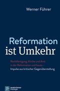 Cover: Reformation ist Umkehr - Vandenhoeck & Ruprecht