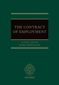 Cover: The Contract of Employment - OUP eBook