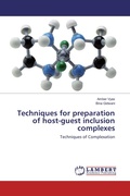 Cover: Techniques for preparation of host-guest inclusion complexes - LAP Lambert Academic Publishing