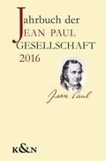Cover: Jahrbuch der Jean Paul Gesellschaft - K&ouml;nigshausen & Neumann