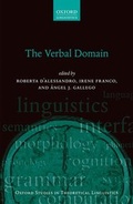Cover: The Verbal Domain - Oxford University Press
