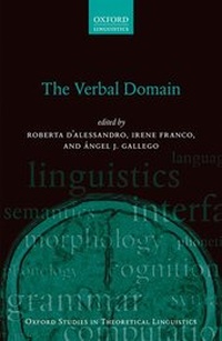 Enlarge image Cover: The Verbal Domain - Oxford University Press