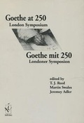 Cover: Goethe at 250 / Goethe mit 250 - Institute of Modern Languages Research