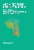 Cover: Architecture, Energy, Matter - University of Westminster School of Architecture and Built Environment