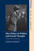 Cover: Max Weber in Politics and Social Thought - Cambridge University Press