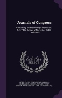 Enlarge image Cover: Journals of Congress - Palala Press