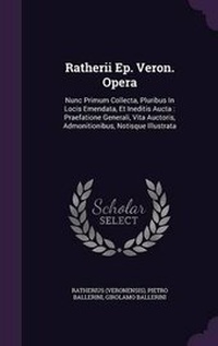 Enlarge image Cover: Ratherii Ep. Veron. Opera - Palala Press