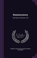 Cover: Reminiscences - Palala Press