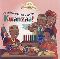 Enlarge image Cover: It's Beginning to Look a Lot Like Kwanzaa! - Jump at the Sun