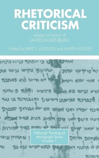 Enlarge image Cover: Rhetorical Criticism - Wipf & Stock Publishers