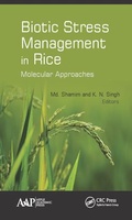 Cover: Biotic Stress Management in Rice - Apple Academic Press Inc.