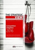 Cover: The Strategic View - Competition Litigation 2016 - Global Legal Group Ltd