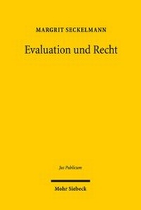 Abbildung von: Evaluation und Recht - Mohr Siebeck