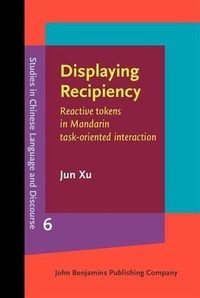 Enlarge image Cover: Displaying Recipiency - John Benjamins Publishing Company