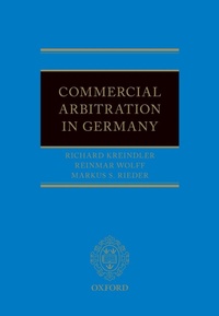 Abbildung von: Commercial Arbitration in Germany - OUP eBook