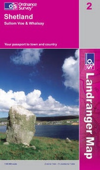 Abbildung von: Shetland - Sullom Voe and Whalsay - Ordnance Survey