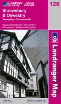 Abbildung von: Shrewsbury and Oswestry - Ordnance Survey