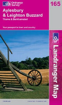 Abbildung von: Aylesbury and Leighton Buzzard, Thame and Berkhamstead - Ordnance Survey