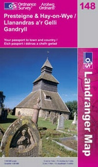 Abbildung von: Presteigne and Hay-on-Wye - Ordnance Survey