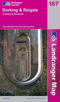 Abbildung von: Dorking, Reigate and Crawley - Ordnance Survey