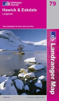 Abbildung von: Hawick, Eskdale and Langholm - Ordnance Survey
